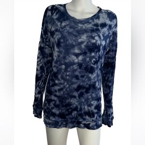Womens long sleeve tie dye T-shirt size Medium